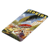 Magnet Flexible Floride vintage, USA - (Côté Gauche)