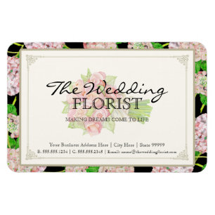 Magnet Flexible Florist Wedding Business Bouquet