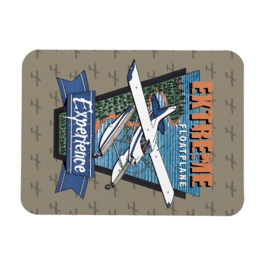 Magnet Flexible Flotplane Experience Aviation (Horizontal)