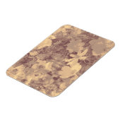 Magnet Flexible Flower and leaf camouflage pattern (Côté Gauche)