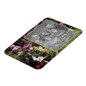 Magnet Flexible Flower Garden Bird House Peinture Ajouter Votre Ph (Côté Gauche)