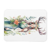 Magnet Flexible Flower Goddess Ostara Spring Equinox Sabbat (Horizontal)