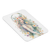 Magnet Flexible Flower Goddess Ostara Spring Equinox Sabbat (Côté Droit)