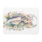 Magnet Flexible Flower Goddess Ostara Spring Equinox Sabbat (Horizontal)