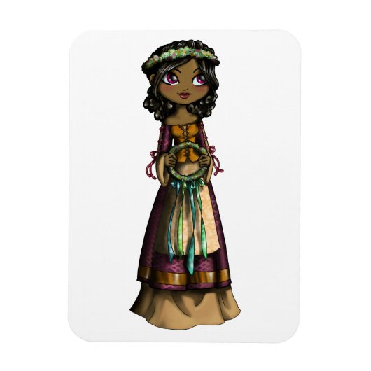 Magnet Flexible Flower Maiden (Vertical)