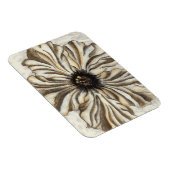 Magnet Flexible Flowerhead Fresco sur Tan Arrière - plan (Côté Droit)