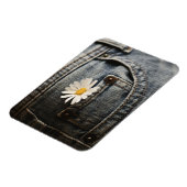 Magnet Flexible Flowers (homonymie) | Daisy in Jeans Pocket (Côté Gauche)