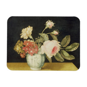 Magnet Flexible Flowers in a Delft Jar