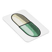 Magnet Flexible Fluoxétine pailletée (Côté Droit)