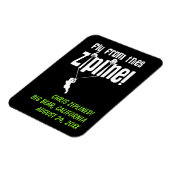 Magnet Flexible Flûte personnalisée à partir d'arbres Ziplining (Côté Gauche)