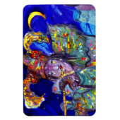 MAGNET FLEXIBLE FLUTISTE EN BLEU (Vertical)