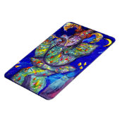 Magnet Flexible FLUTISTE EN BLEU / Soirée Carnaval vénitien (Côté Gauche)