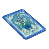 MAGNET FLEXIBLE FLUTTERBUN HIVER WONDERLAND, FUNNY BUNNY RABBIT (Côté Droit)