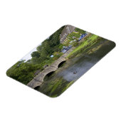 Magnet Flexible Flux de truites dans le village de Bibury, (Côté Gauche)