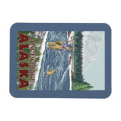 Magnet Flexible Fly Fisherman - Anchorage, Alaska (Horizontal)