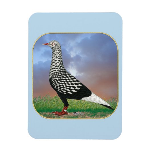 Magnet Flexible Flying Flight and Clouds (Vertical)