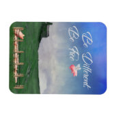 Magnet Flexible Flying Pig Be Different (Horizontal)