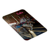 Magnet Flexible Foire carnavalesque Carrousel Cheval Merry-Go-Roun (Côté Droit)