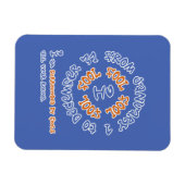 Magnet Flexible Folies toute l'année (Horizontal)