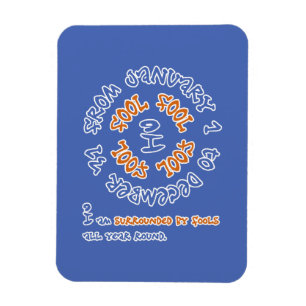 Magnet Flexible Folies toute l'année