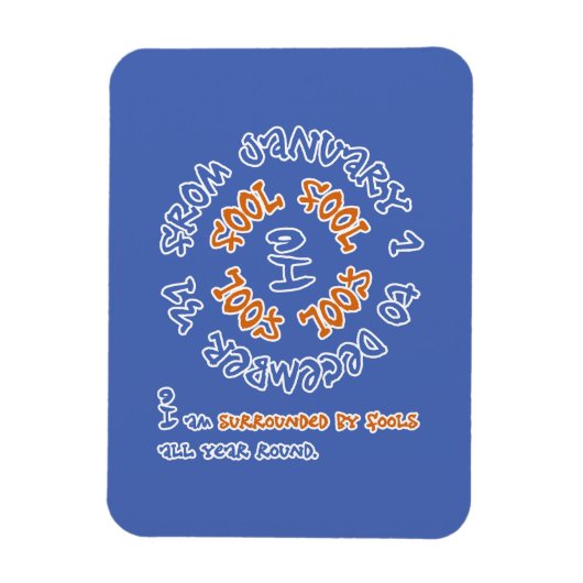 Magnet Flexible Folies toute l'année (Vertical)