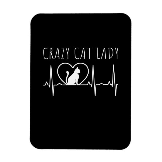 Magnet Flexible Folle de chats (Vertical)