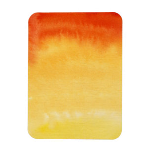 Magnet Flexible Fond peint à la main d'aquarelle abstraite