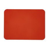 Magnet Flexible Fond rouge chaud granuleux (Horizontal)
