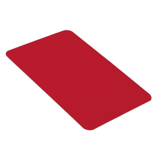 Magnet Flexible Fond Rouge Foncé (Côté Droit)