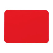 Magnet Flexible Fond uni rouge solide (Horizontal)