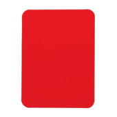 Magnet Flexible Fond uni rouge solide (Vertical)