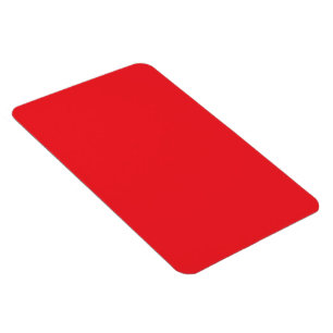 Magnet Flexible Fond uni rouge solide