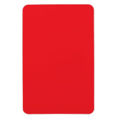 Magnet Flexible Fond uni rouge solide (Vertical)