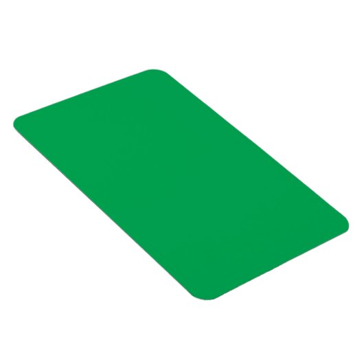 Magnet Flexible Fond vert uni (Côté Droit)