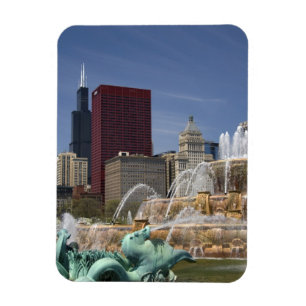 Magnet Flexible Fontaine de Buckingham située à Grant Park,