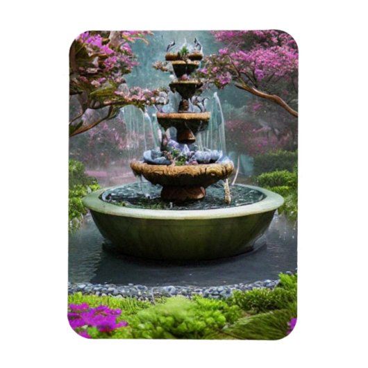 Magnet Flexible Fontaine De La Vie (Vertical)