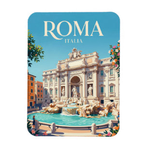 Magnet Flexible Fontaine de Trevi Italie