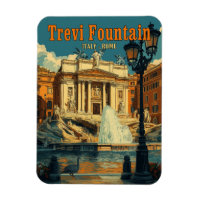 Fontaine de Trevi, Rome - Vintage