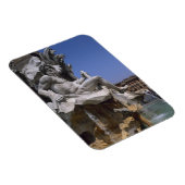 Magnet Flexible Fontana dei Quattro Fiumi, Piazza Navona, Rome (Côté Droit)