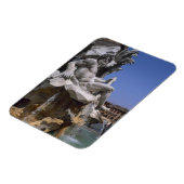 Magnet Flexible Fontana dei Quattro Fiumi, Piazza Navona, Rome (Côté Gauche)
