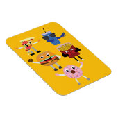 Magnet Flexible Food Characters (Côté Droit)