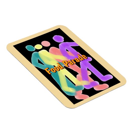 Magnet Flexible Food Parade Refrigerator  (Côté Droit)