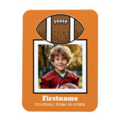 Magnet Flexible Football Player Photo Ajouter Votre Nom Peut Modif (Vertical)