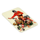 Magnet Flexible Football universitaire (Côté Droit)