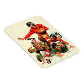 Magnet Flexible Football universitaire (Côté Droit)