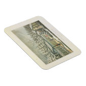 Magnet Flexible Forcer le jardin en hiver, de Fragments sur la Th (Côté Droit)