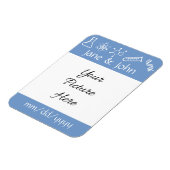 Magnet Flexible Forces attractives dans l'aimant de rappel à treui (Côté Gauche)