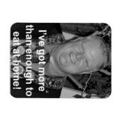 Magnet Flexible Ford - J'ai assez à manger à la maison ! (Horizontal)