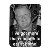 Magnet Flexible Ford - J'ai assez à manger à la maison ! (Vertical)