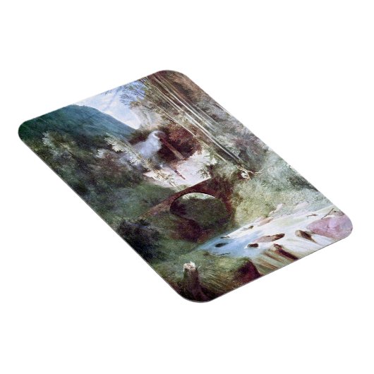 Magnet Flexible Forest Canyon (par Carl Blechen) (Côté Droit)